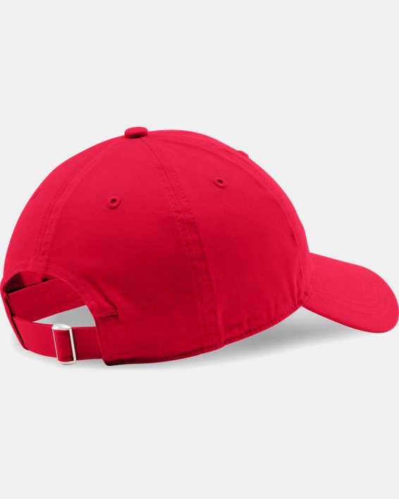 Men's UA Chino Adjustable Cap, Red, pdpMainDesktop image number 3